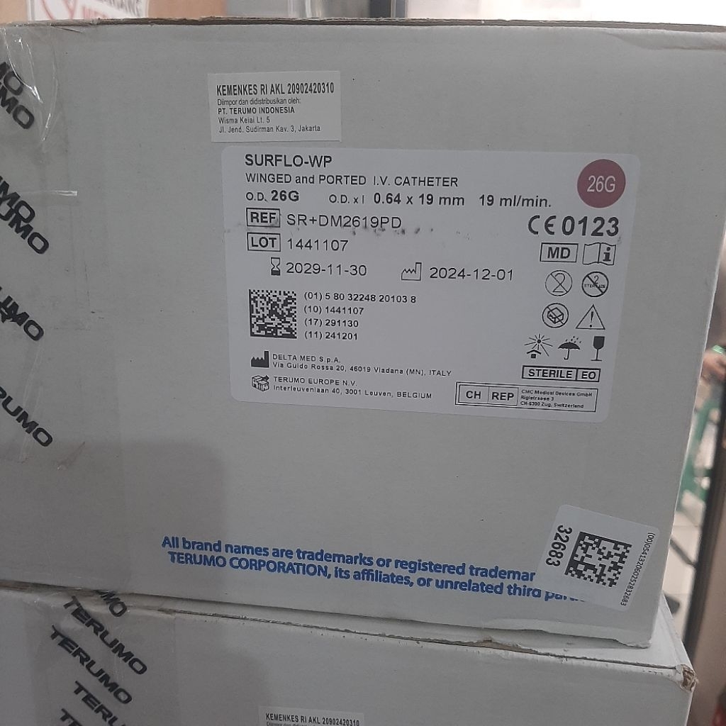 Surflo Wing Terumo 26g
