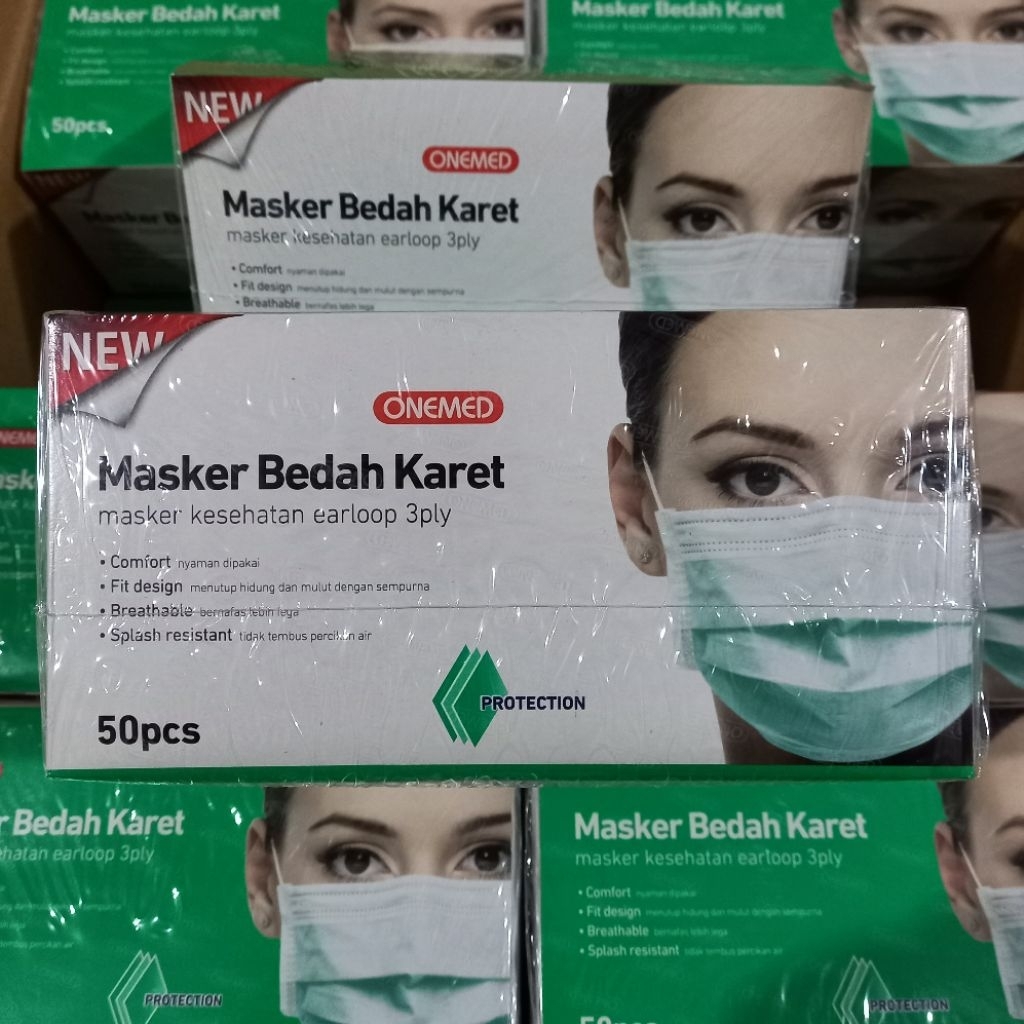 ONEMED Masker Bedah Karet Earloop