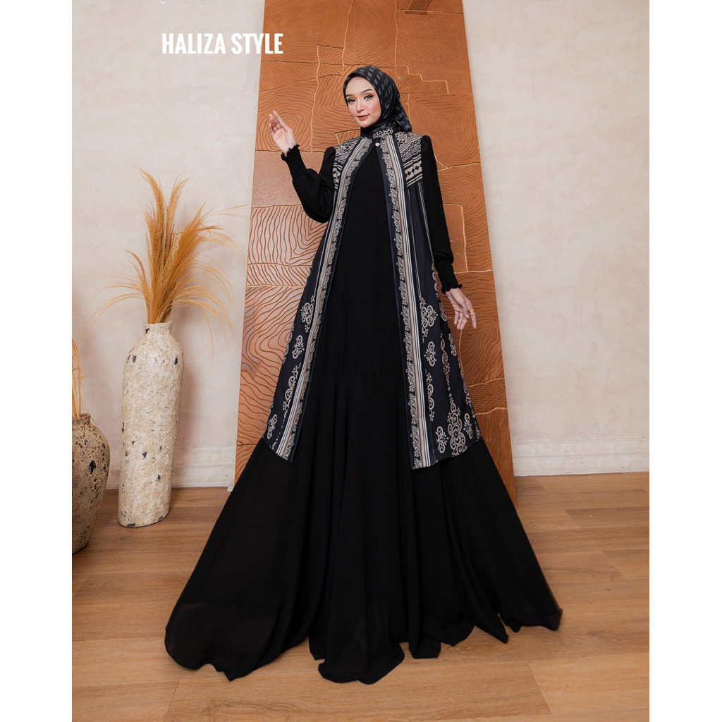 Keraton Black Basic Haliza Syar’i