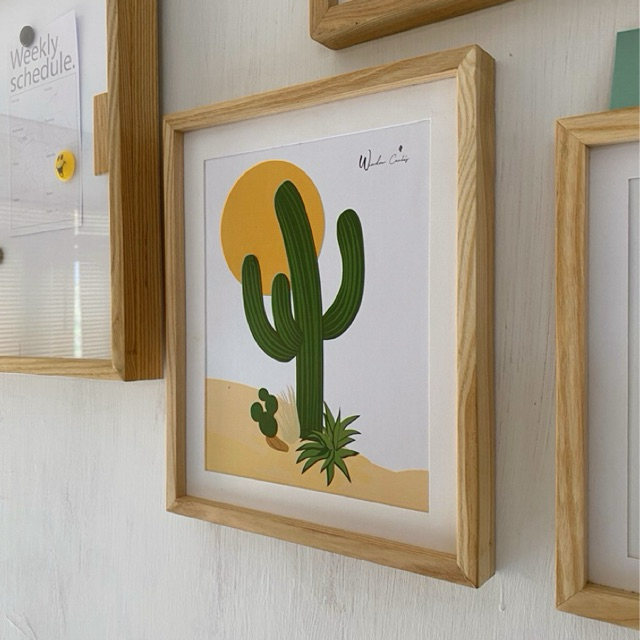Frame Kaktus Walldecor