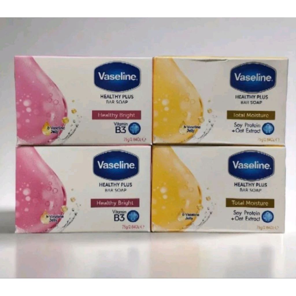 vaseline Healthy Plus Bar Soap 75g