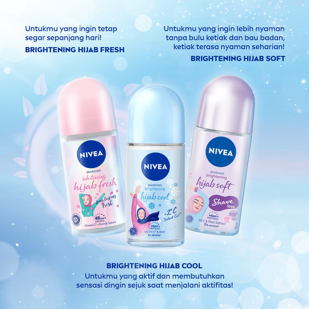 (COD)NIVEA DEODORANT HIJAB 50ML