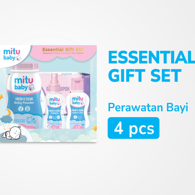 Mitu Essential Gift Set Perawatan Bayi
