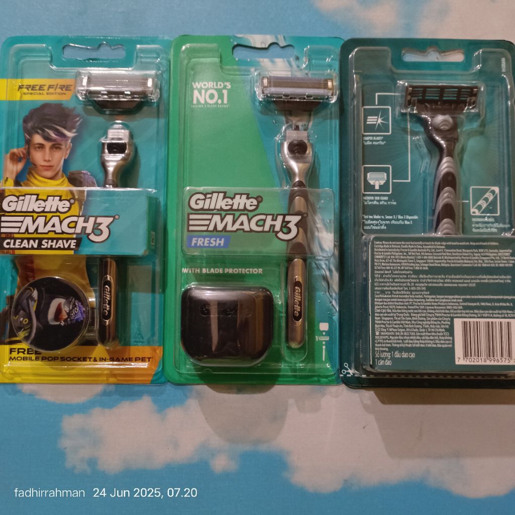 gillette mach 3 starter kit