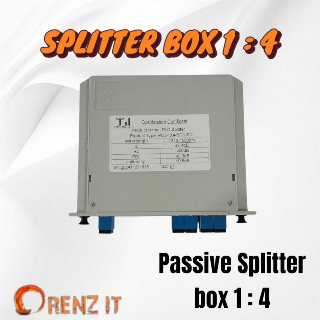 splitter  box  sc/upc  1 : 4