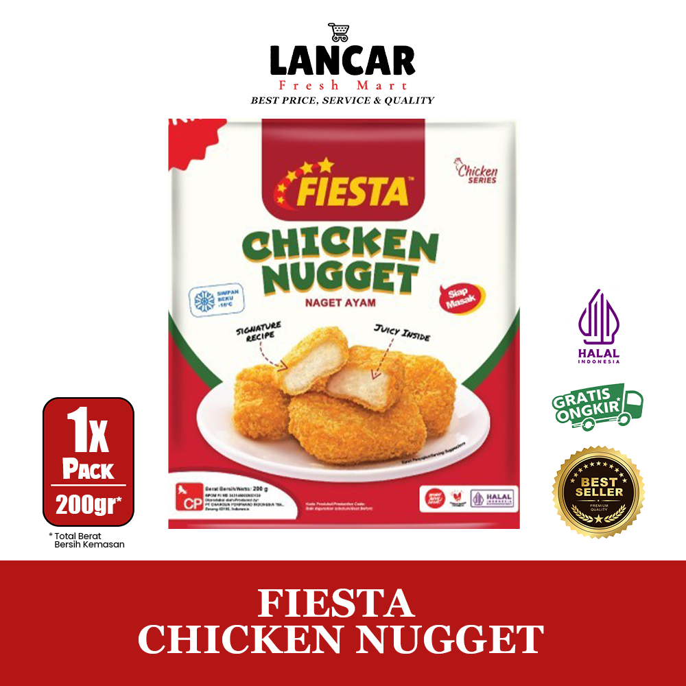 FIESTA CHIKEN NUGGET 200GR