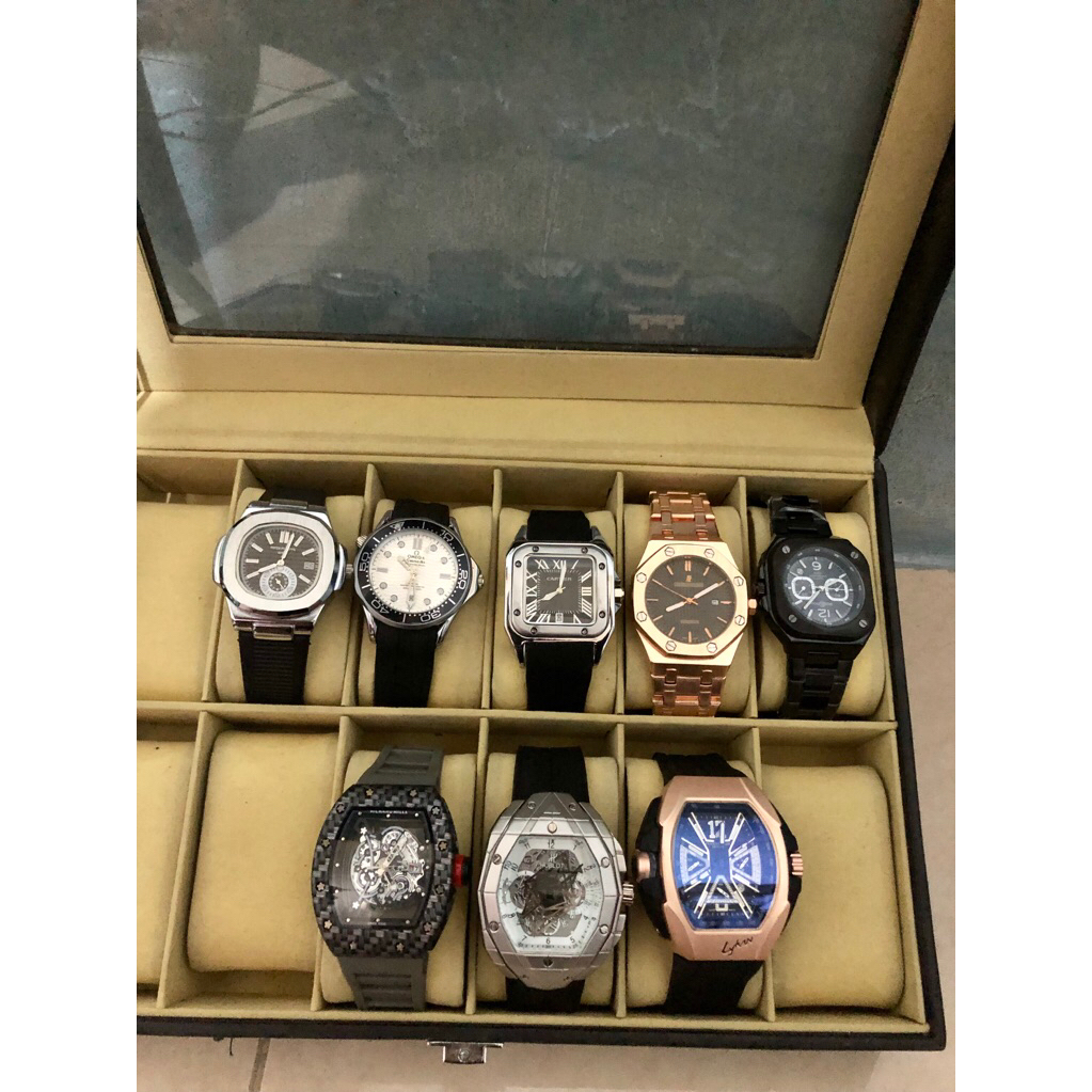 jam tangan pria free box