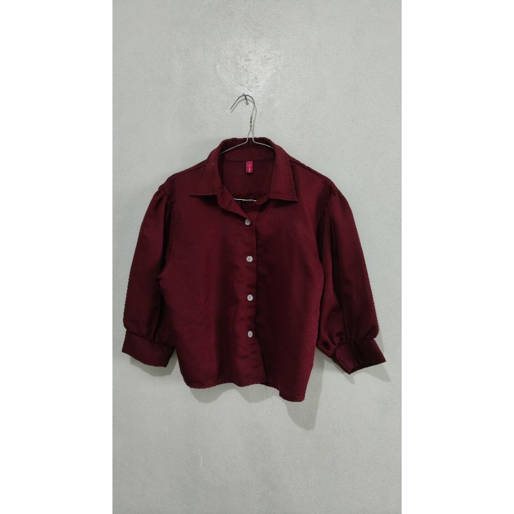 Preloved Kemeja Crop