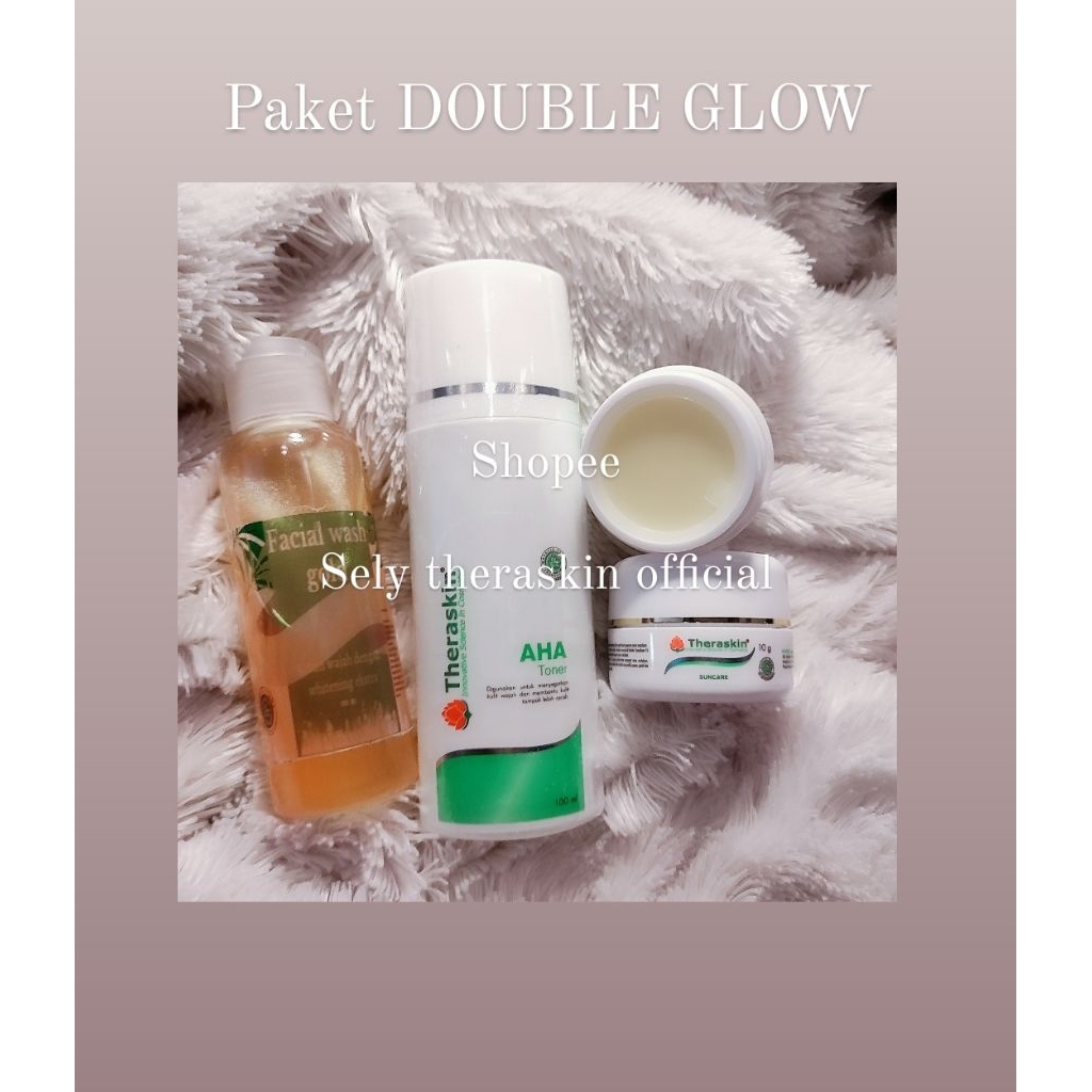 paket double super glow isi 4