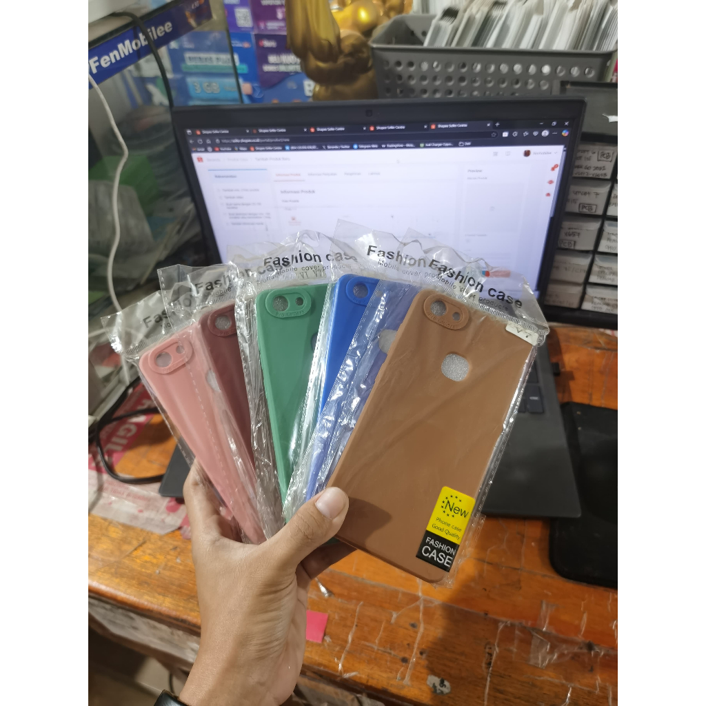 VIVO V7 Casing SoftCase ProCamera Silicone Matte