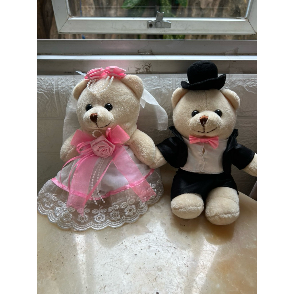 boneka Bear Pengantin