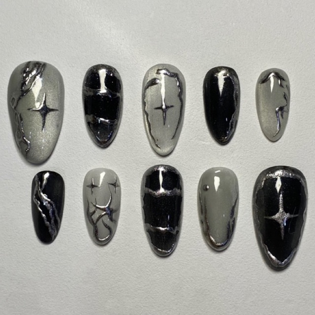 Y2K CYBER PRESS-ON NAILS