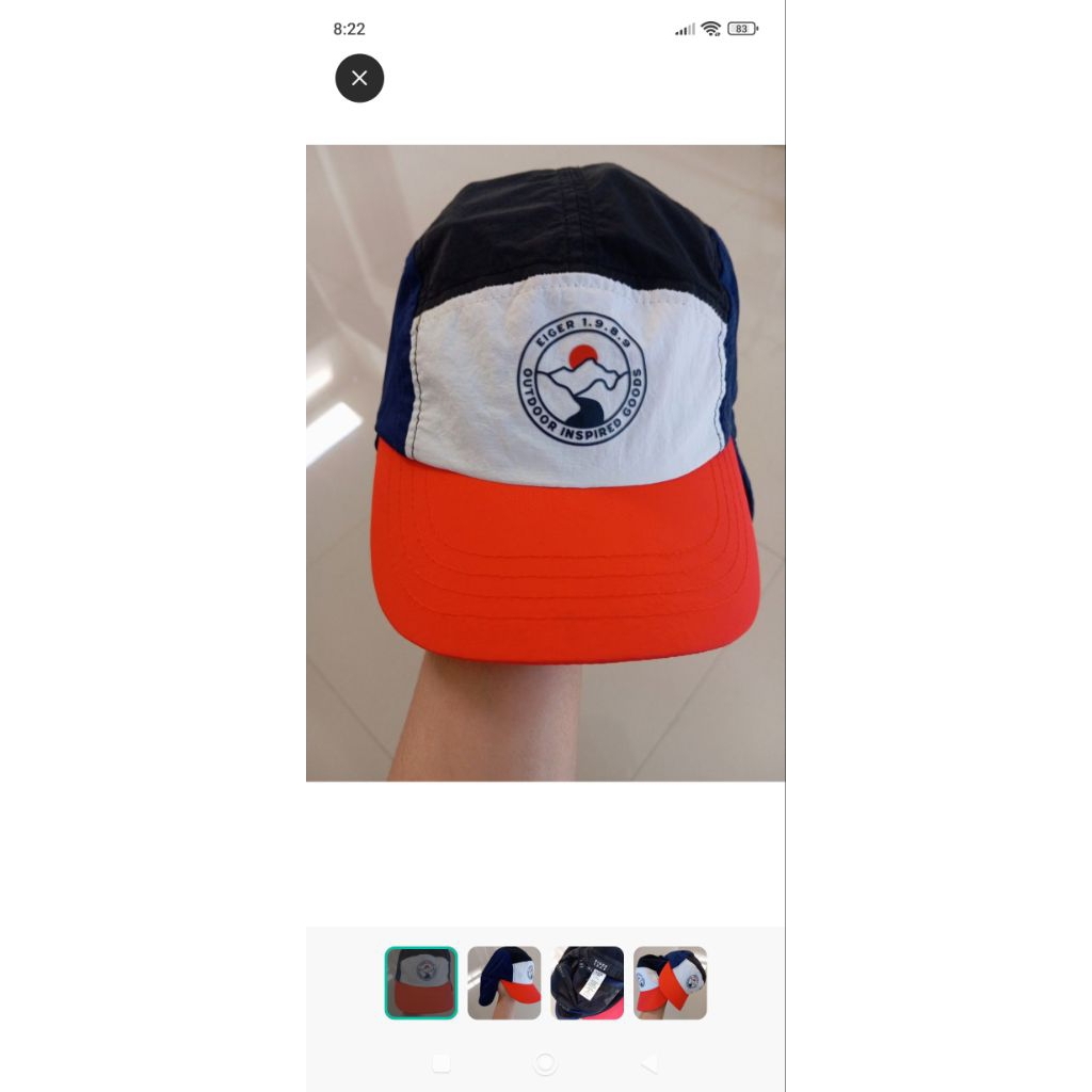 Topi eiger pesanan carosel