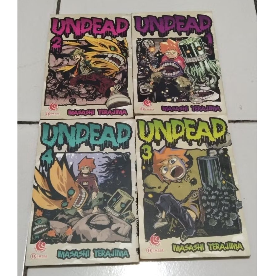 KOMIK UNDEAD VOL.1-4