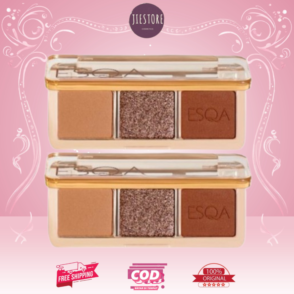 ESQA Glaze Eyeshadow Trio
