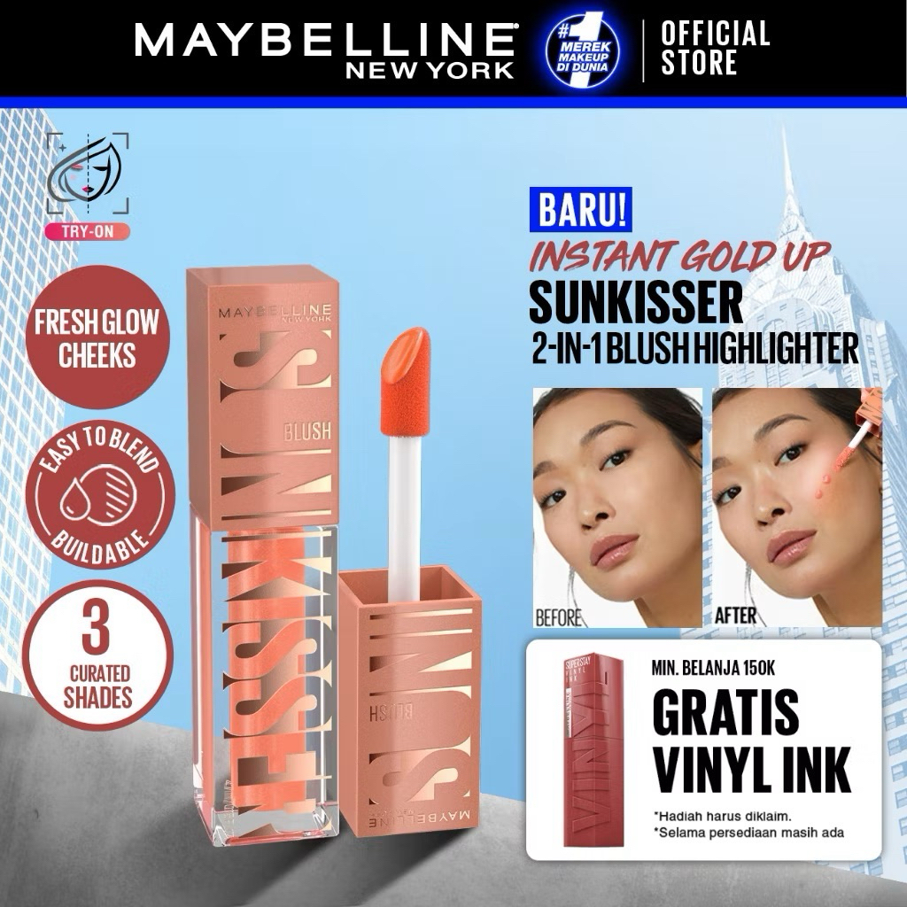 MAYBELLINE SUNKISSER BLUSH