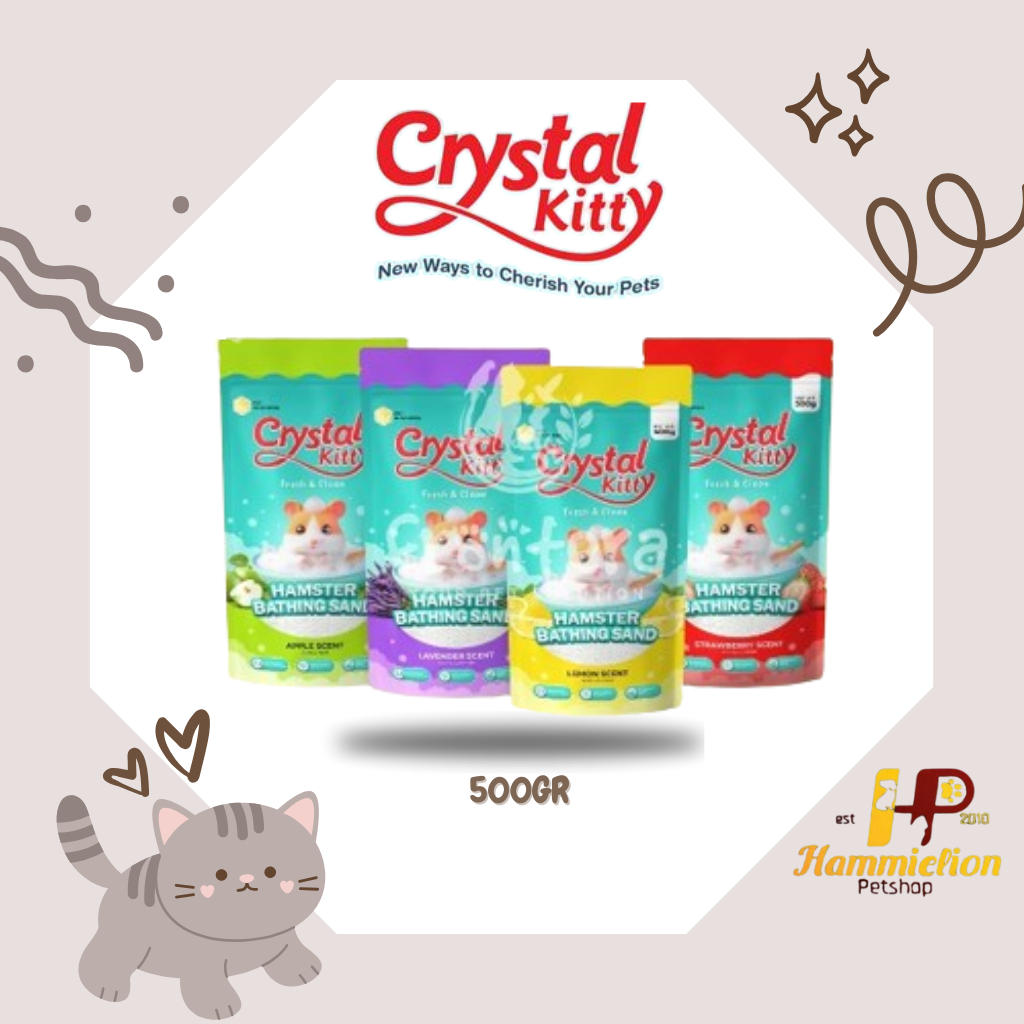 Pasir Hamster Crystal Bathingsand
