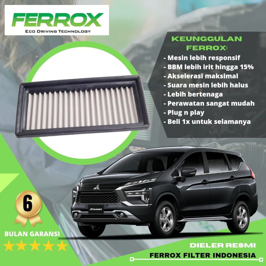 FERROX FILTER UDARA MITSUBISHI XPANDER XPANDER CROSS
