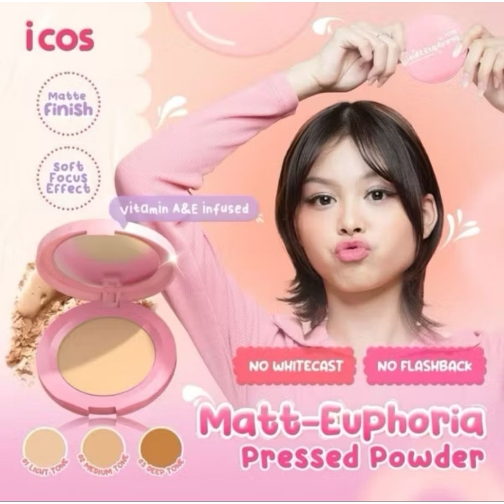 Icos matt-Euphoria pressed powder