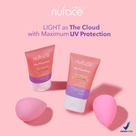 Nuface Nu Flawless BB Crram SPF50 PA+++