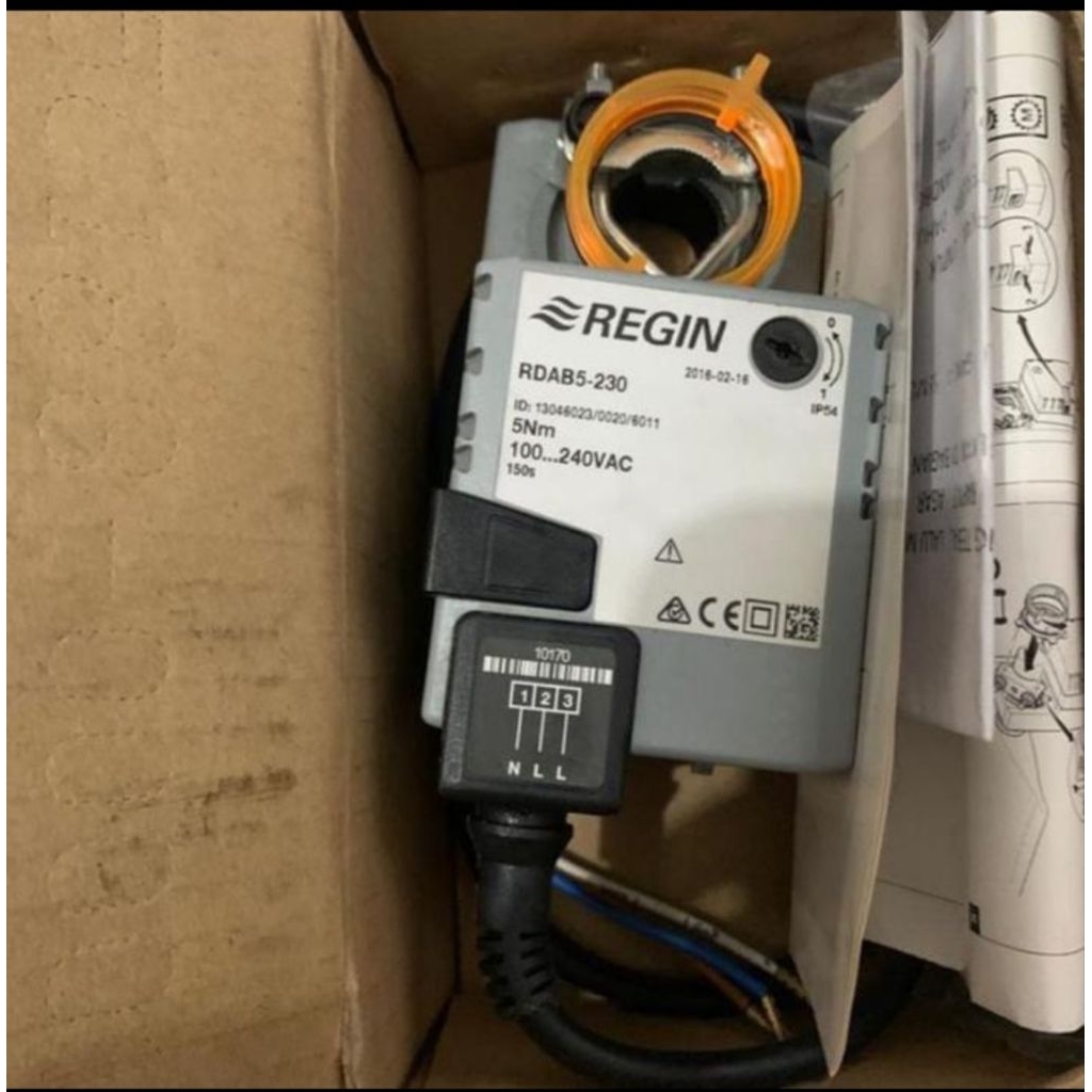 DUMPER ACTUATOR REGIN RDAB5-230