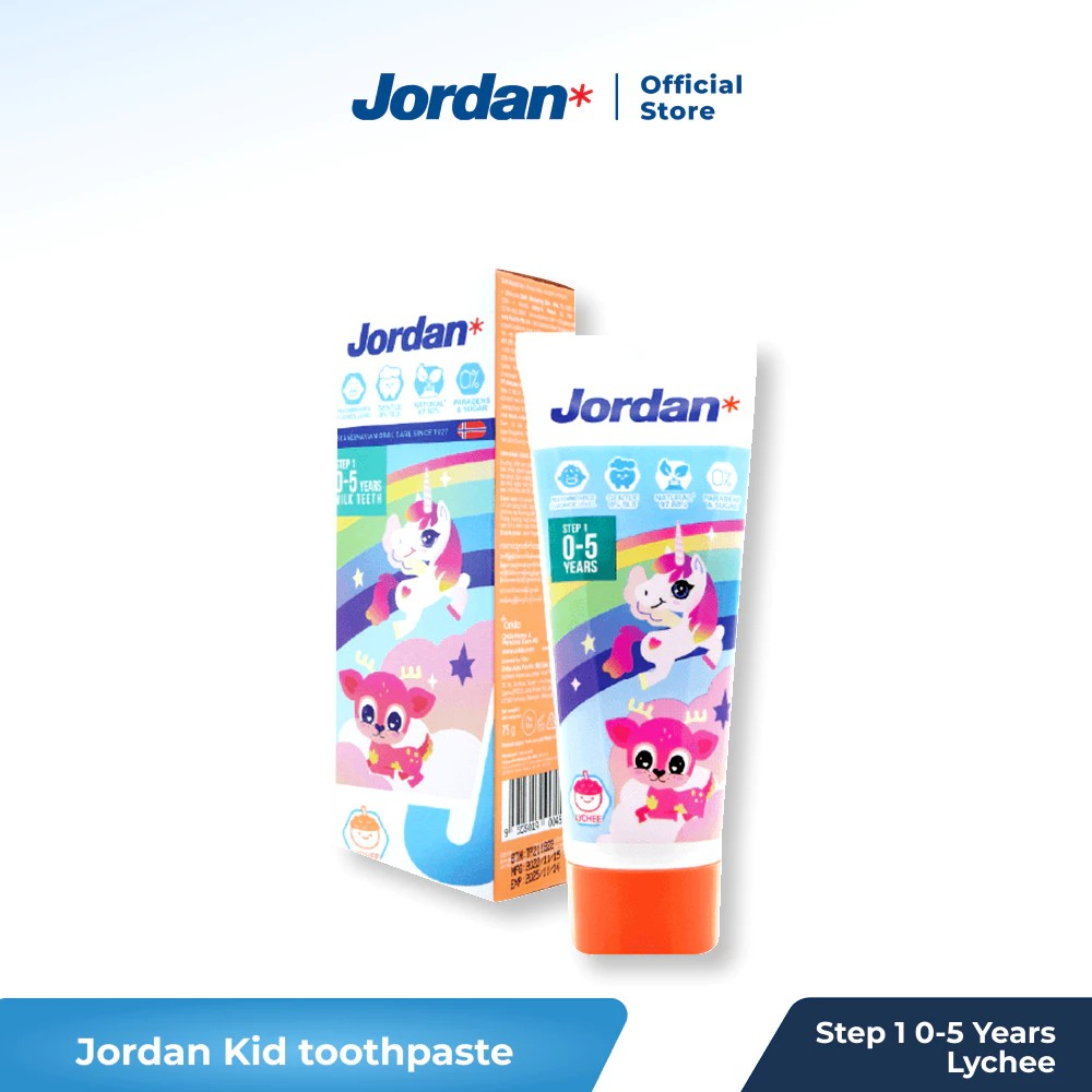 JORDAN TOOTHPASTE STEP 1 | 0-5Y | LYCHEE