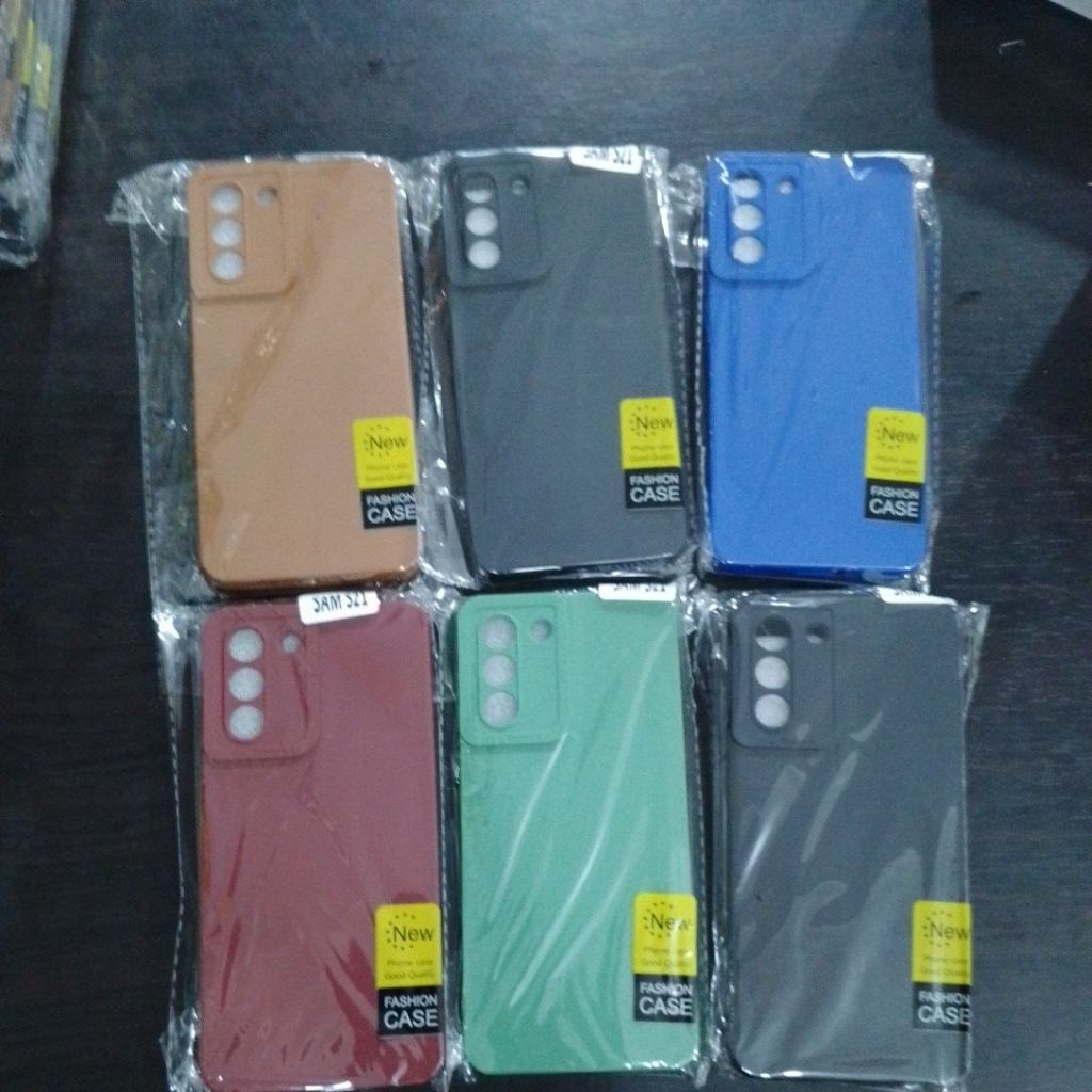 Case silikon casing Macaron Samsung S21