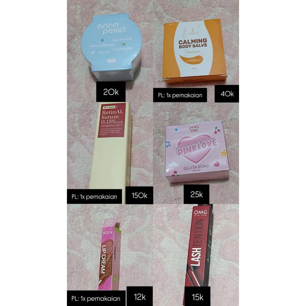 PRELOVED SKINCARE DAN MAKEUP