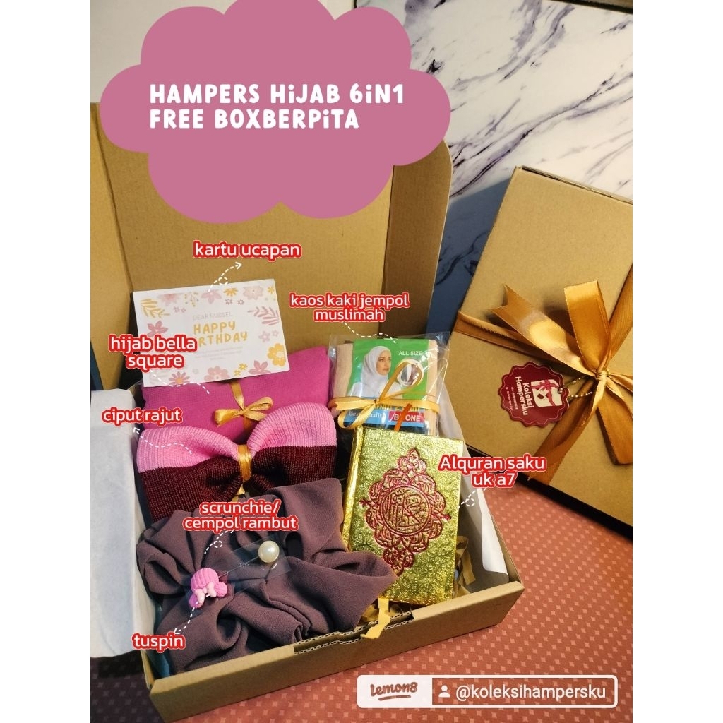 Hampers Hijab Paket KOMPLIT A