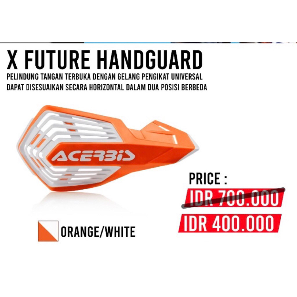 x future handguard ACERBIS