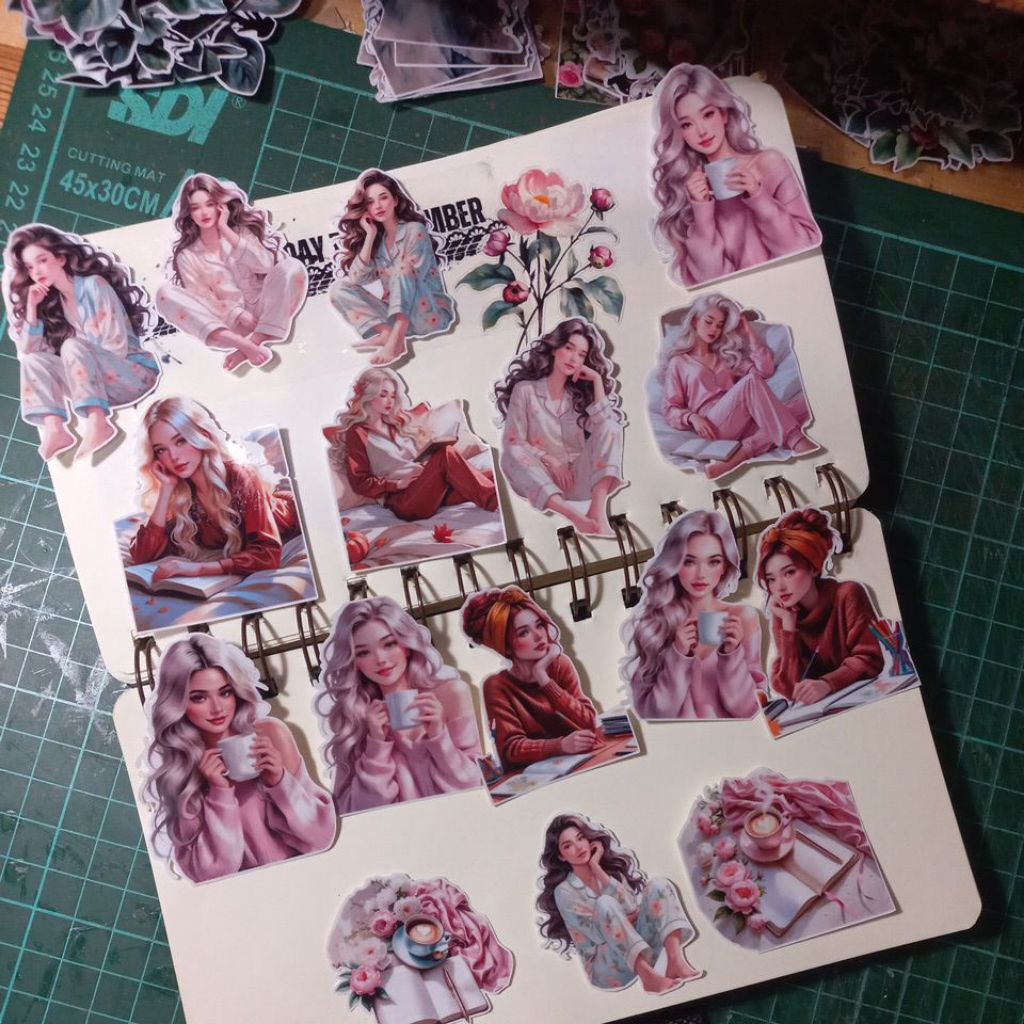 ARTDOESWORK Pretty Lazy sunday stiker supergloss
