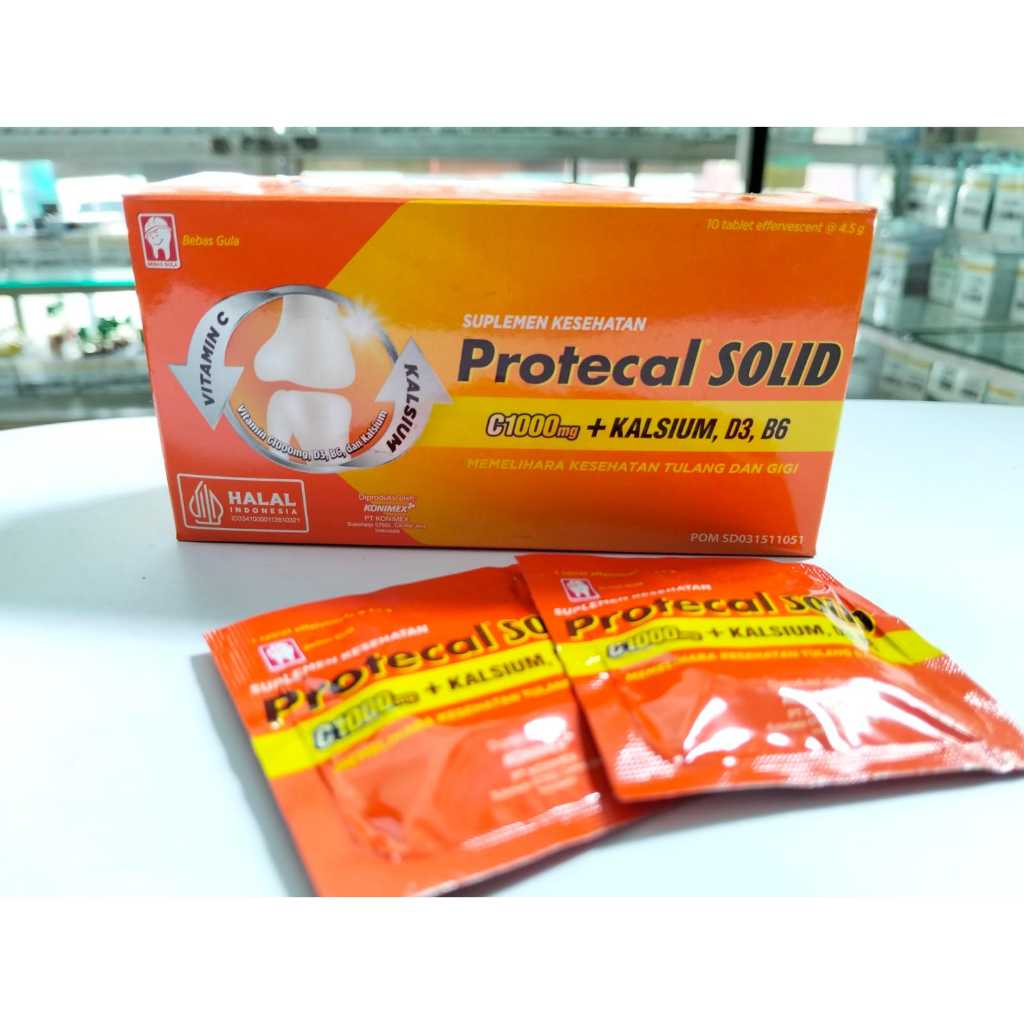 Protecal solid sach tablet eff