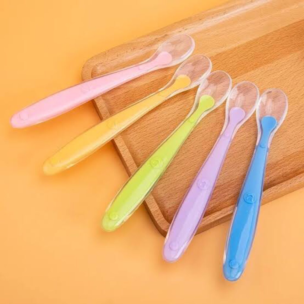 sendok silicone baby