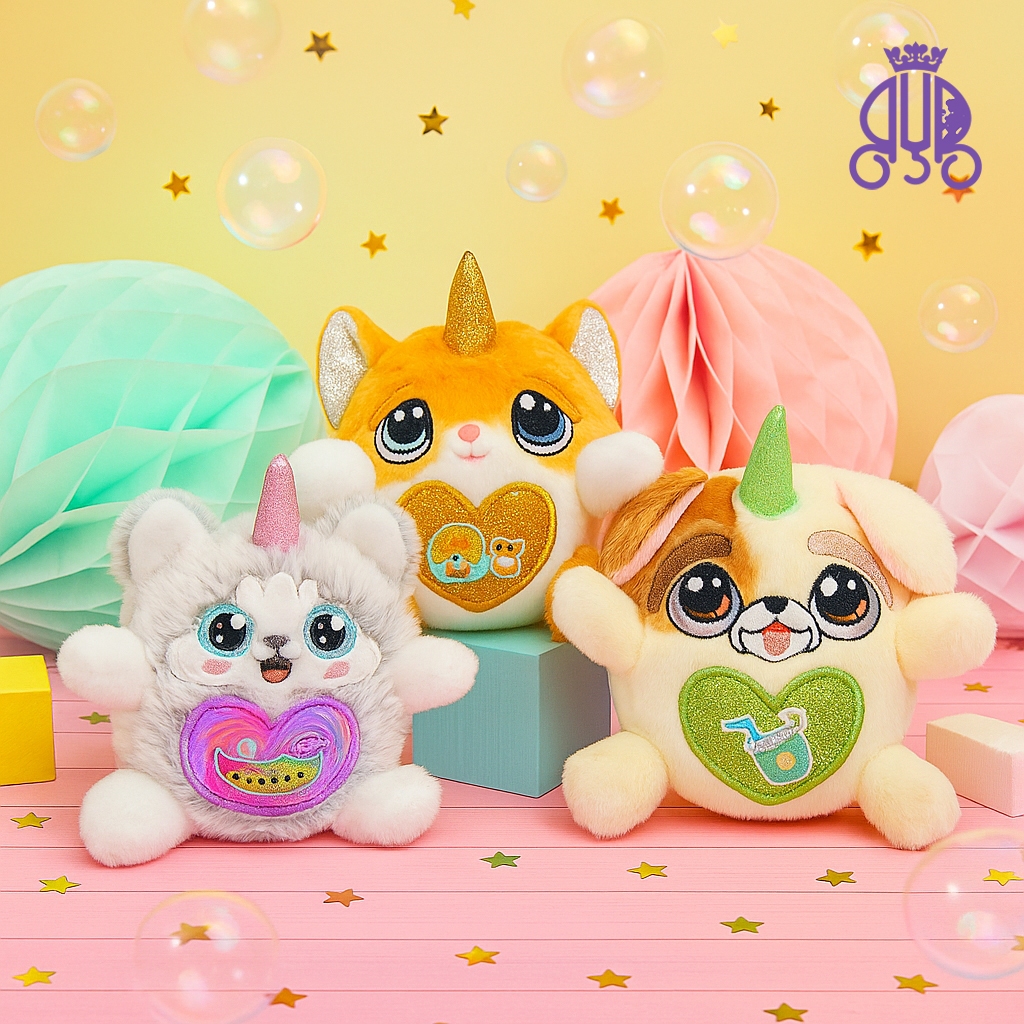 Boneka karakter Rainbocorns