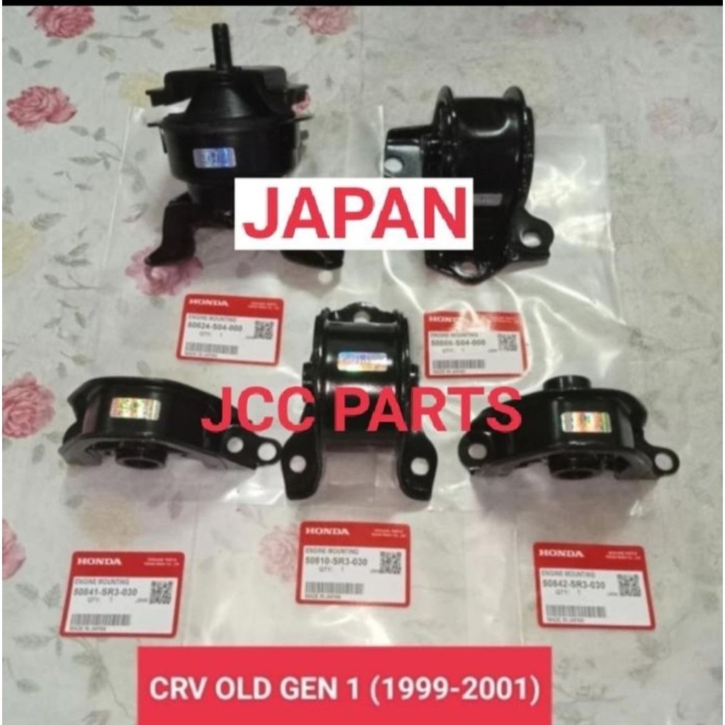 ENGINE MOUNTING SET CRV GEN 1(1999-2001)