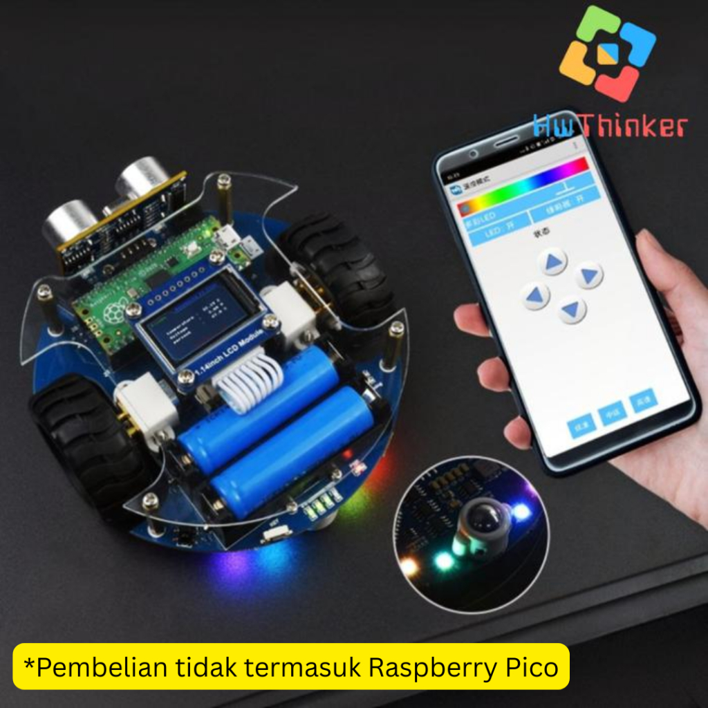 Waveshare PicoGo Mobile Robot for Raspberry Pi Pico
