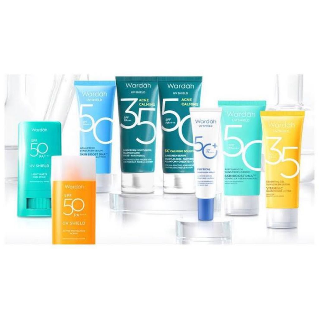 Wardah UV Shield Sunscreen Series
