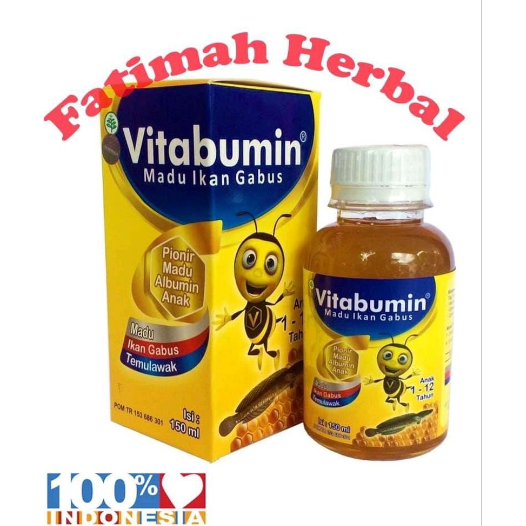 Madu Ikan Gabus Vitabumin 130 ml