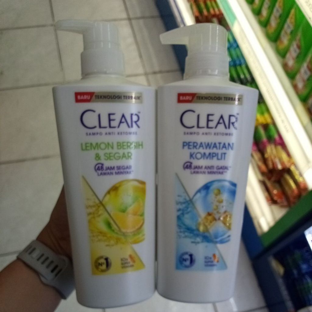 clear shampoo ukuran 400ml