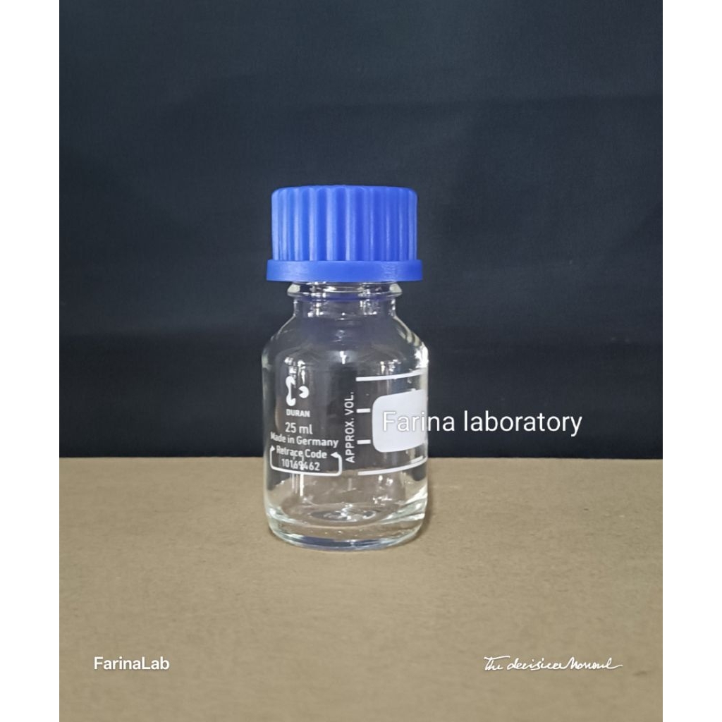 DURAN Botol Sampel-Sample Bottle-Botol Laboratorium 25ml