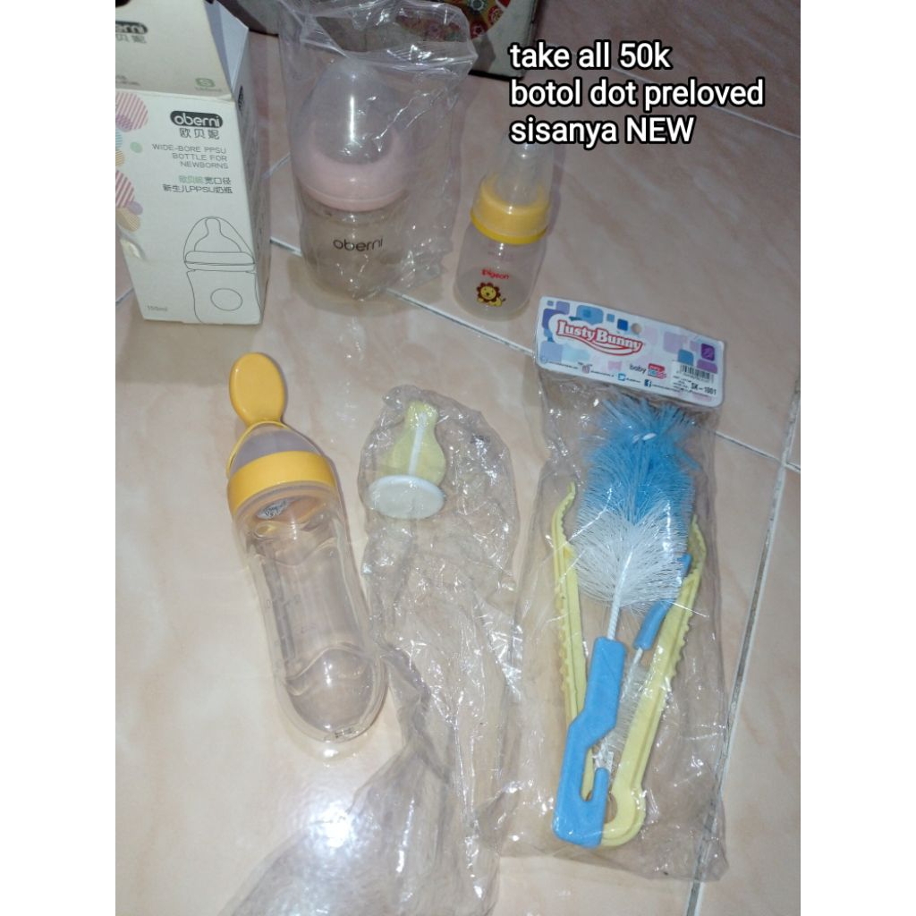 botol dot bayi preloved