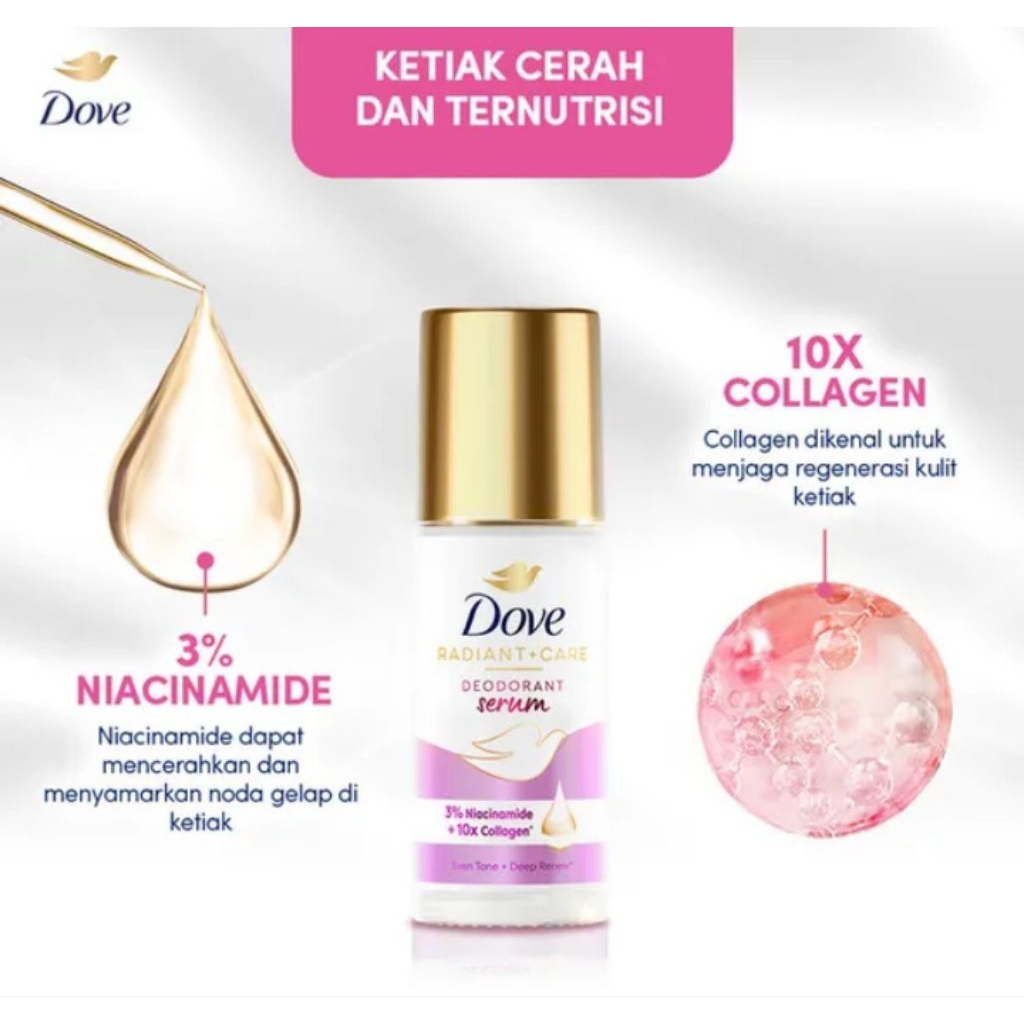 DOVE DEODORANT SERUM 45ML