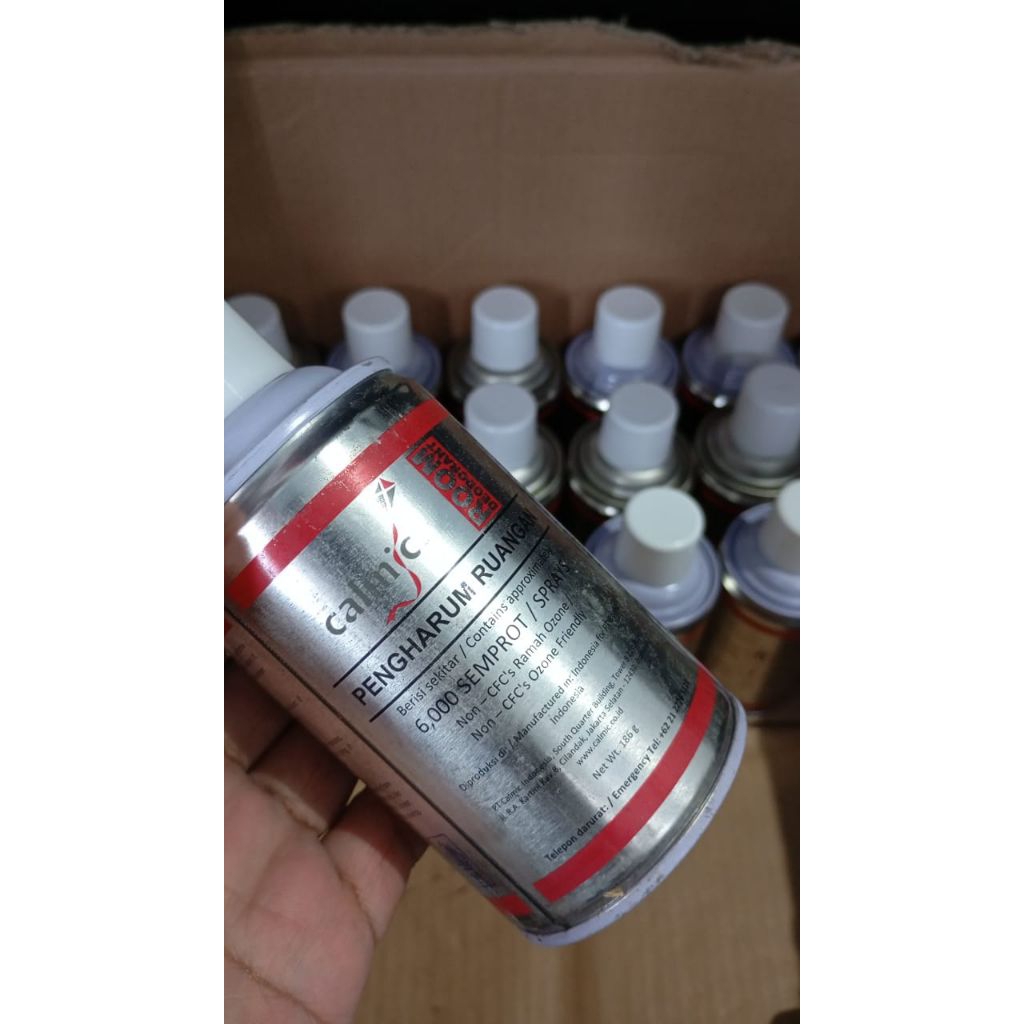 spraying