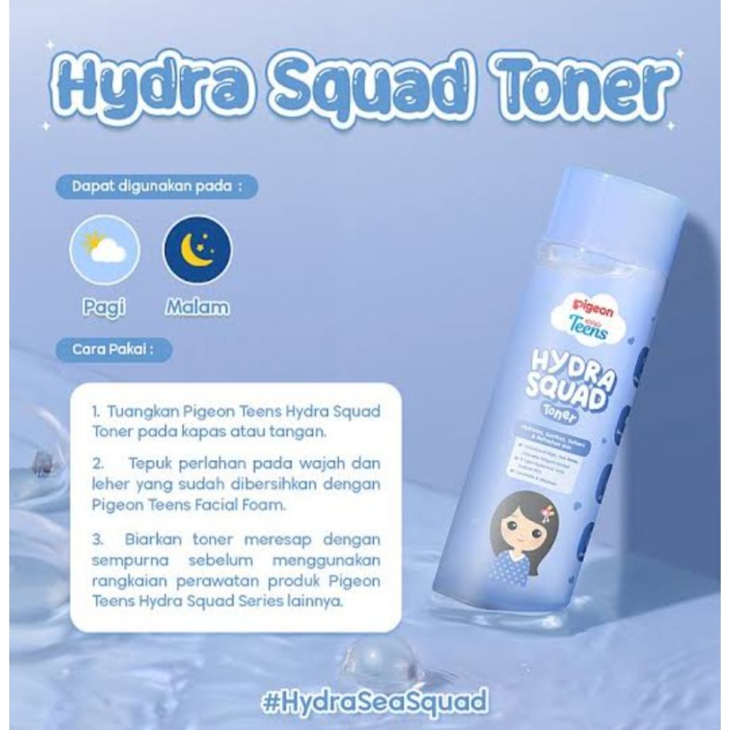 PIGEON TEENS Toner Hydra Squad 100ml