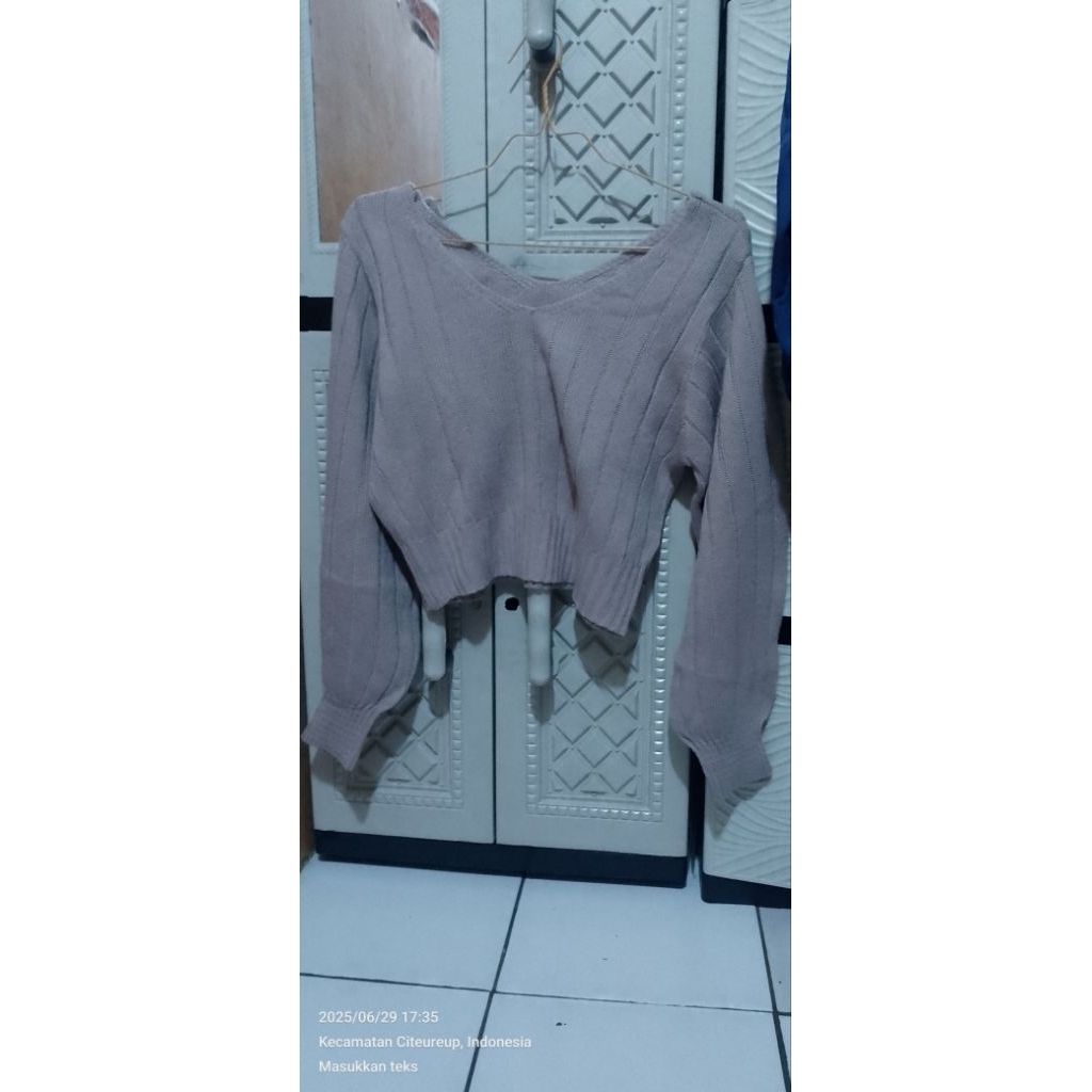 cardigan rajut