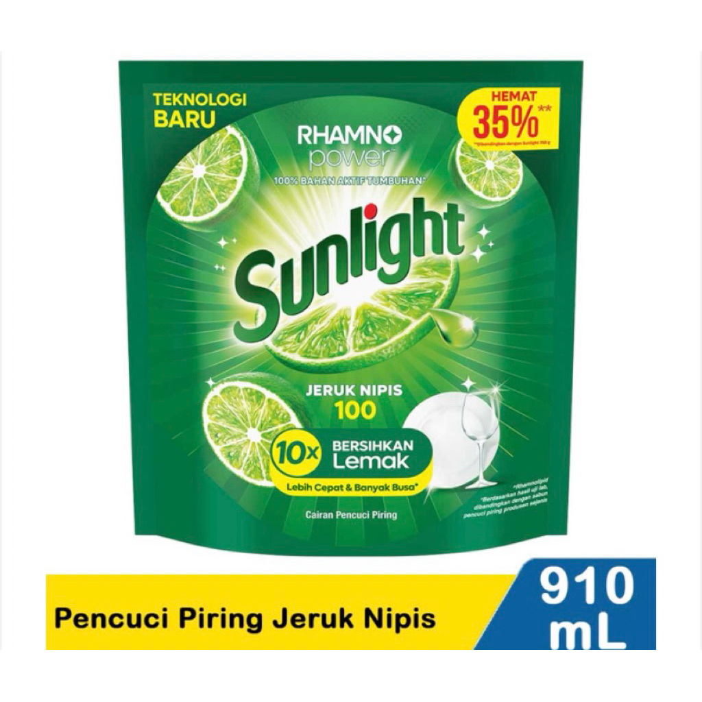 SUNLIGHT PENCUCI PIRING 910ml