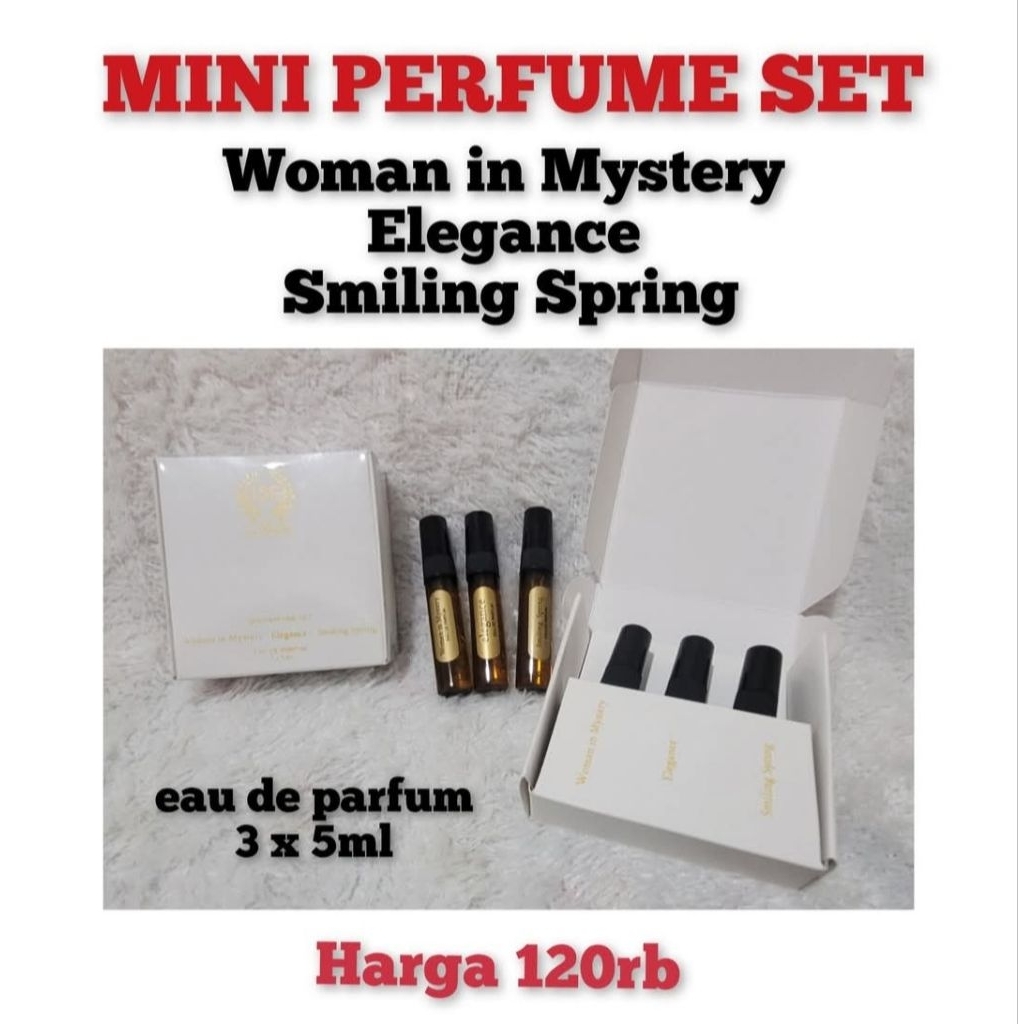 Mini Pafum Set isi 3pc @5ml