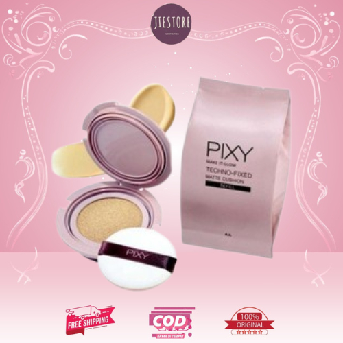 PIXY Make It Glow Techno - Fixed Matte Cushion 301 Medium Beige Refill