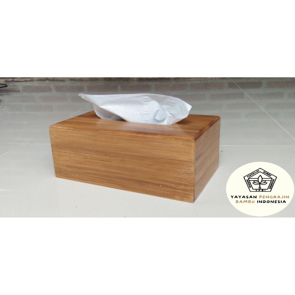 Kotak tissue bambu aesthetic
