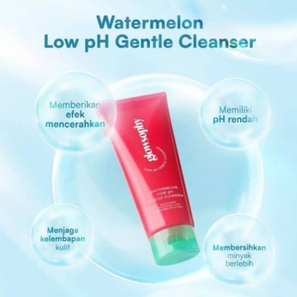Glowsophy Watermelon Low pH Gentle Cleanser